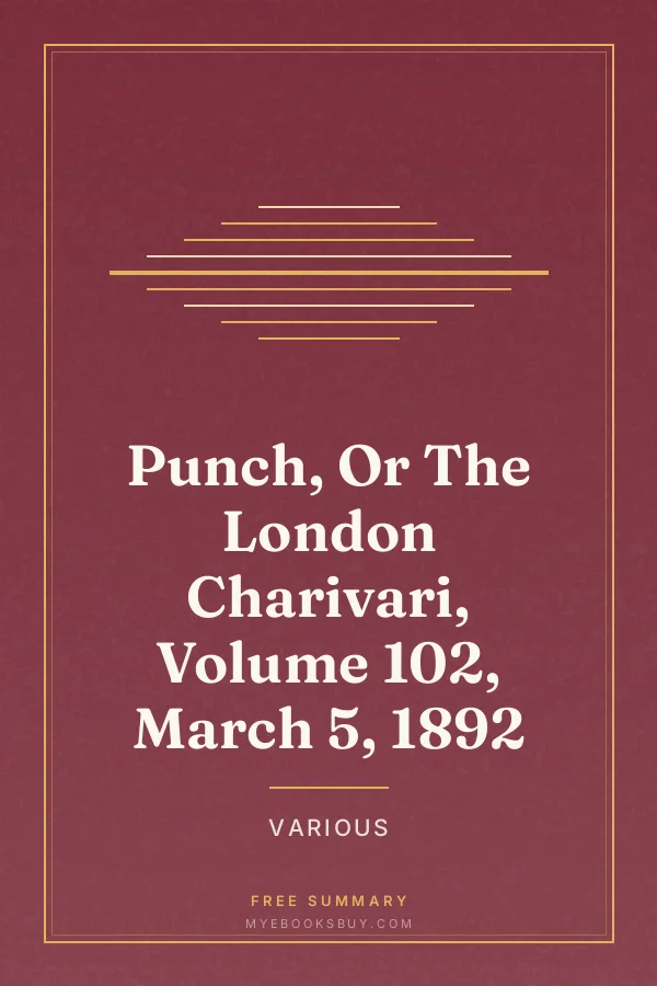 Cover of Punch, Or The London Charivari, Volume 102, March 5, 1892