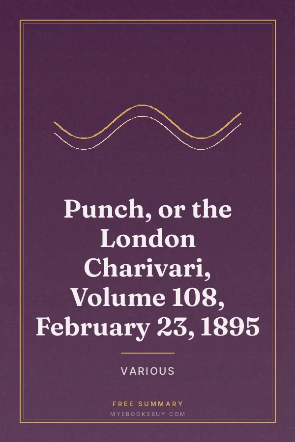 Cover of Punch, or the London Charivari, Volume 108, February 23, 1895