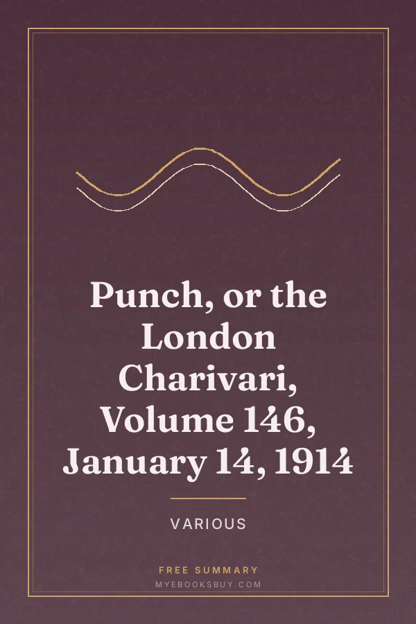 Cover of Punch, or the London Charivari, Volume 146, January 14, 1914