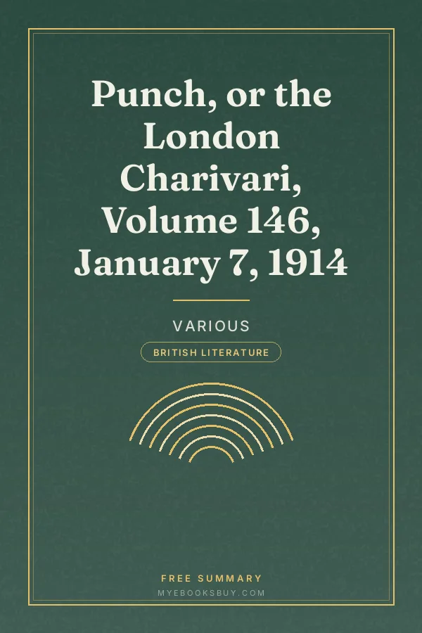 Cover of Punch, or the London Charivari, Volume 146, January 7, 1914