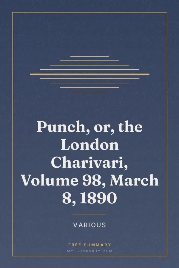 Cover of Punch, or, the London Charivari, Volume 98, March 8, 1890