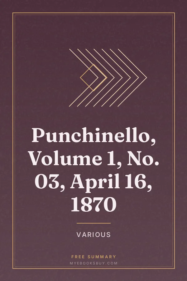 Cover of Punchinello, Volume 1, No. 03, April 16, 1870