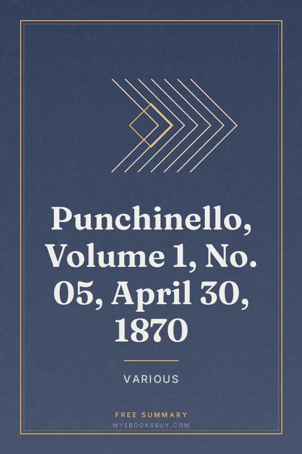 Cover of Punchinello, Volume 1, No. 05, April 30, 1870