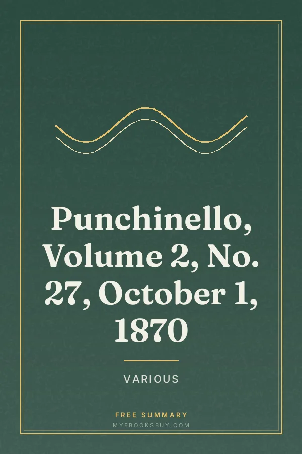Cover of Punchinello, Volume 2, No. 27, October 1, 1870