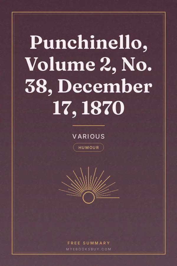 Cover of Punchinello, Volume 2, No. 38, December 17, 1870