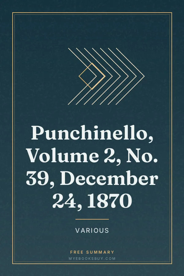 Cover of Punchinello, Volume 2, No. 39, December 24, 1870