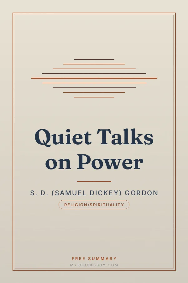 Cover of Quiet Talks on Power