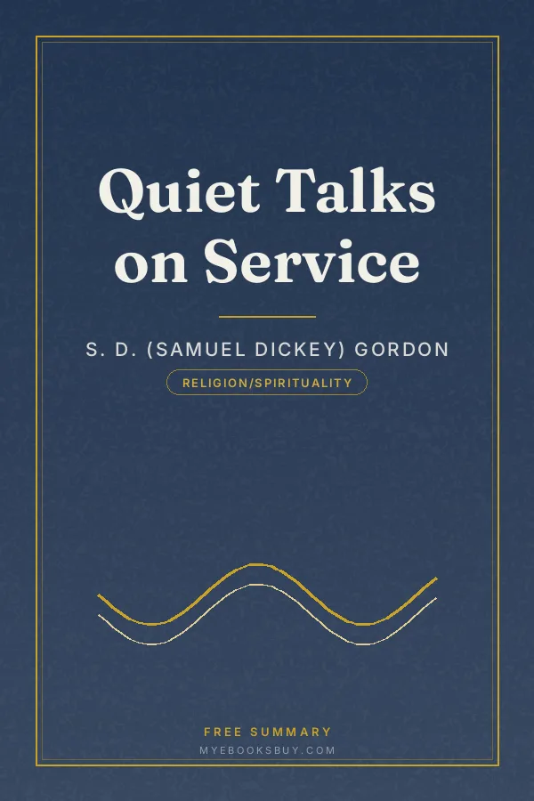 Cover of Quiet Talks on Service