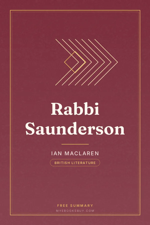 Cover of Rabbi Saunderson