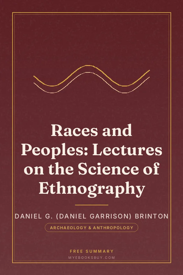 Cover of Races and Peoples: Lectures on the Science of Ethnography