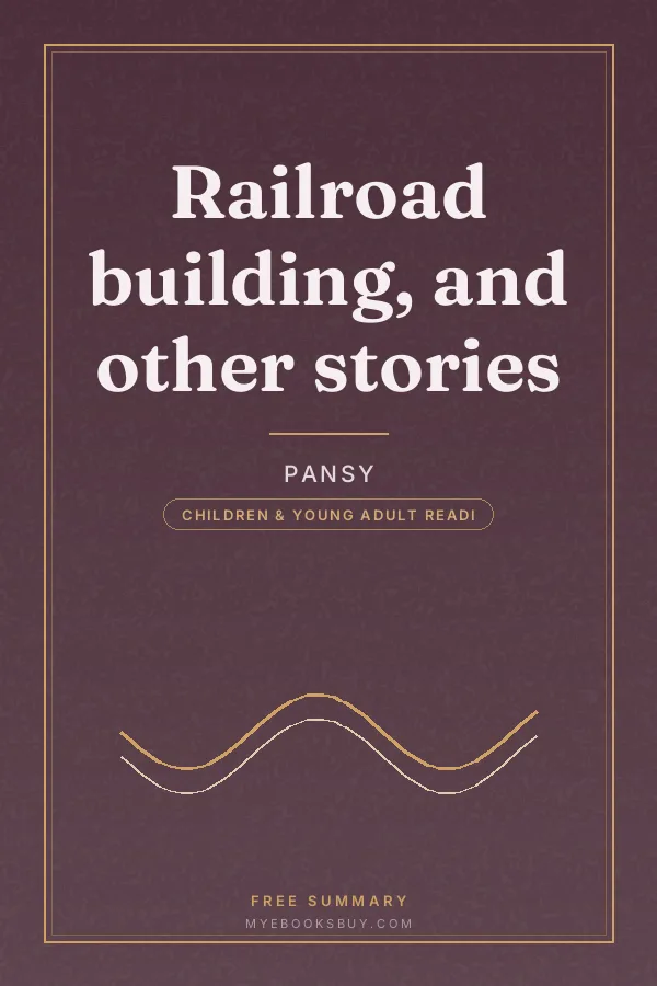 Cover of Railroad building, and other stories