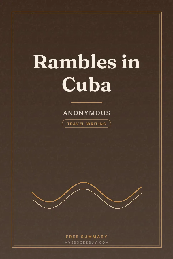Cover of Rambles in Cuba