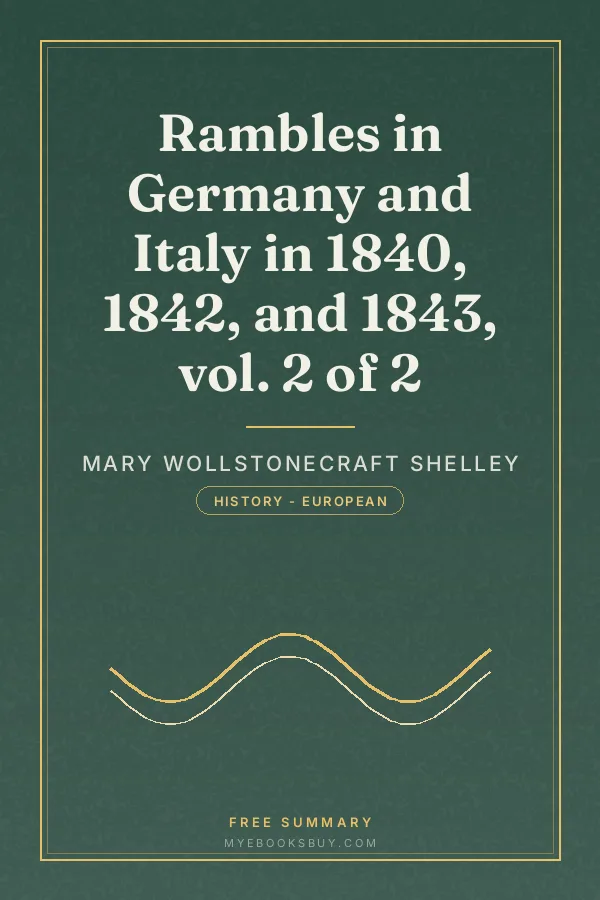 Cover of Rambles in Germany and Italy in 1840, 1842, and 1843, vol. 2 of 2