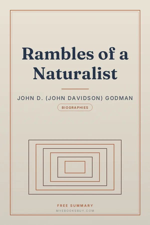 Cover of Rambles of a Naturalist