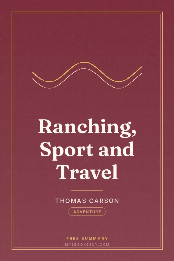 Cover of Ranching, Sport and Travel