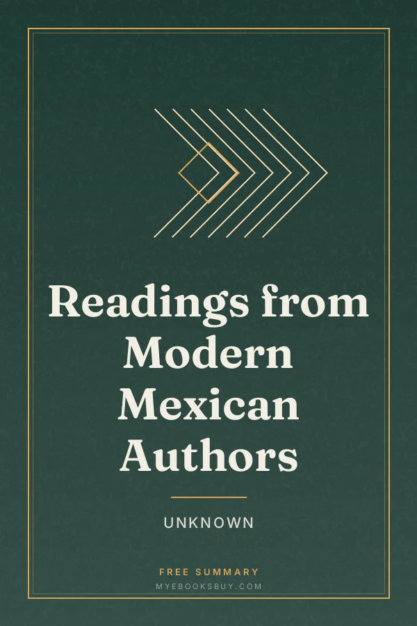 Cover of Readings from Modern Mexican Authors