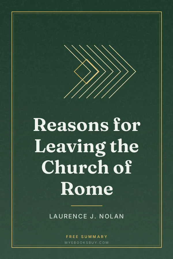 Cover of Reasons for Leaving the Church of Rome