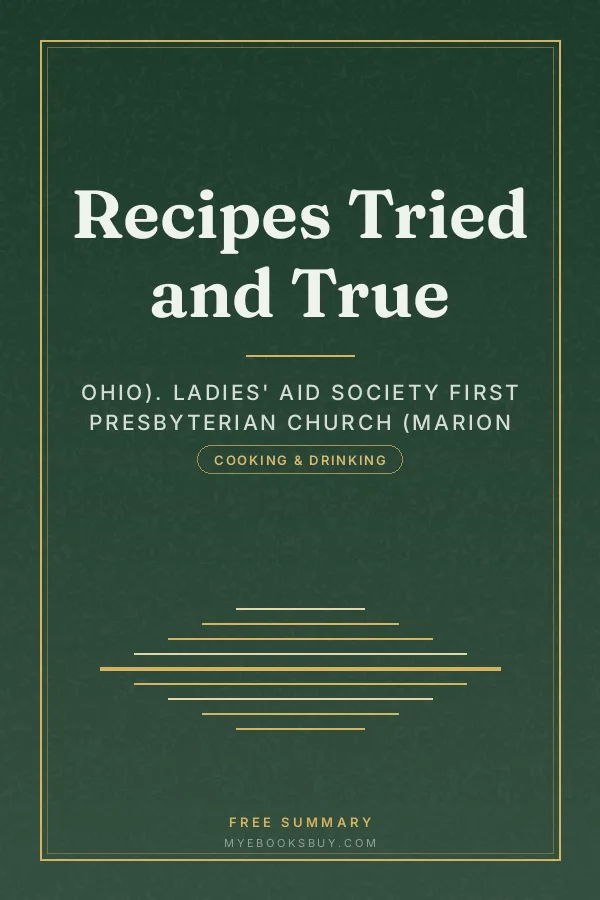 Cover of Recipes Tried and True