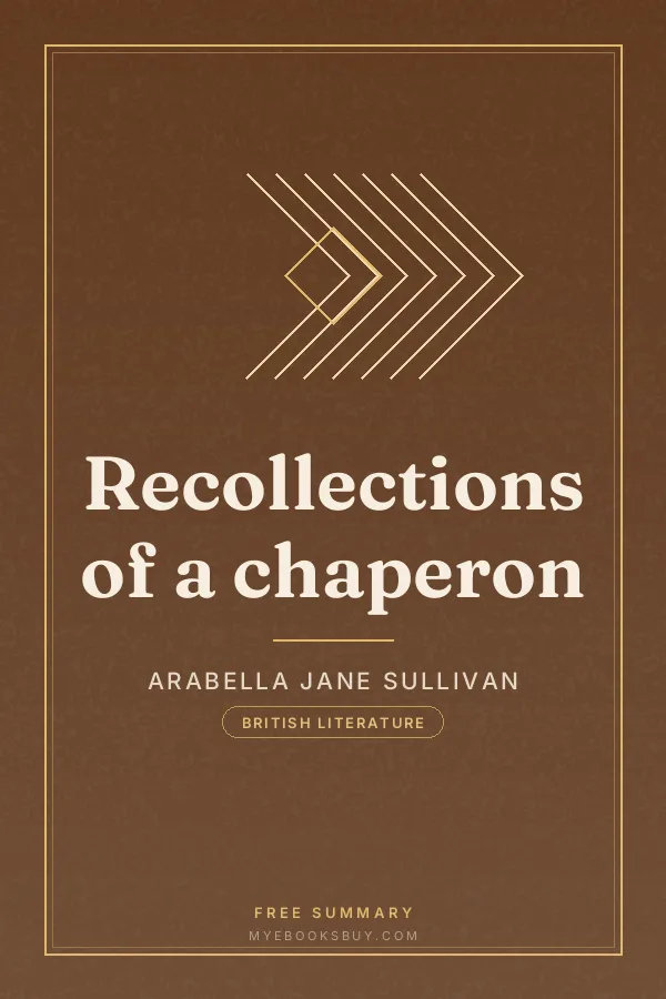 Cover of Recollections of a chaperon