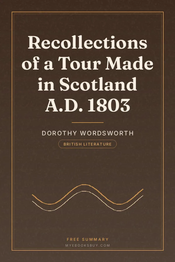 Cover of Recollections of a Tour Made in Scotland A.D. 1803