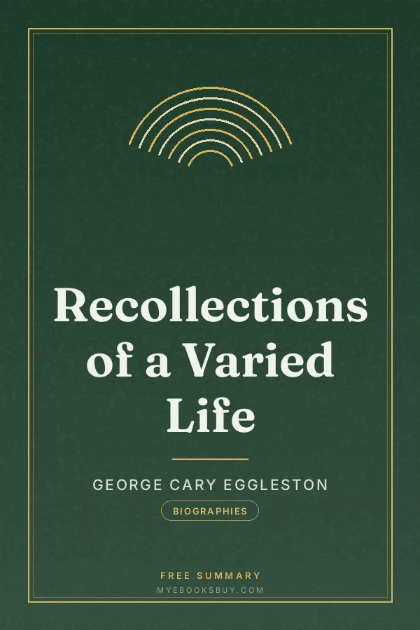 Cover of Recollections of a Varied Life