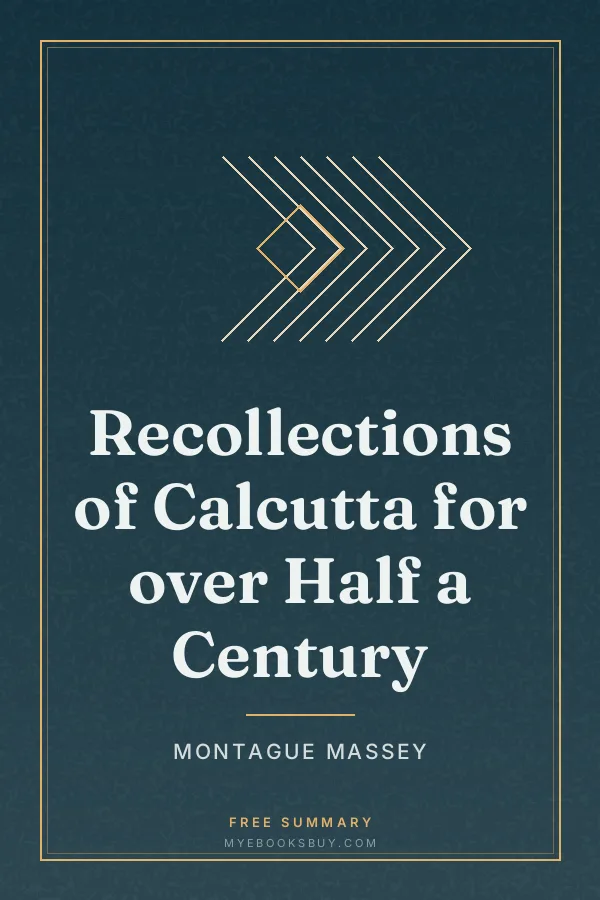 Cover of Recollections of Calcutta for over Half a Century