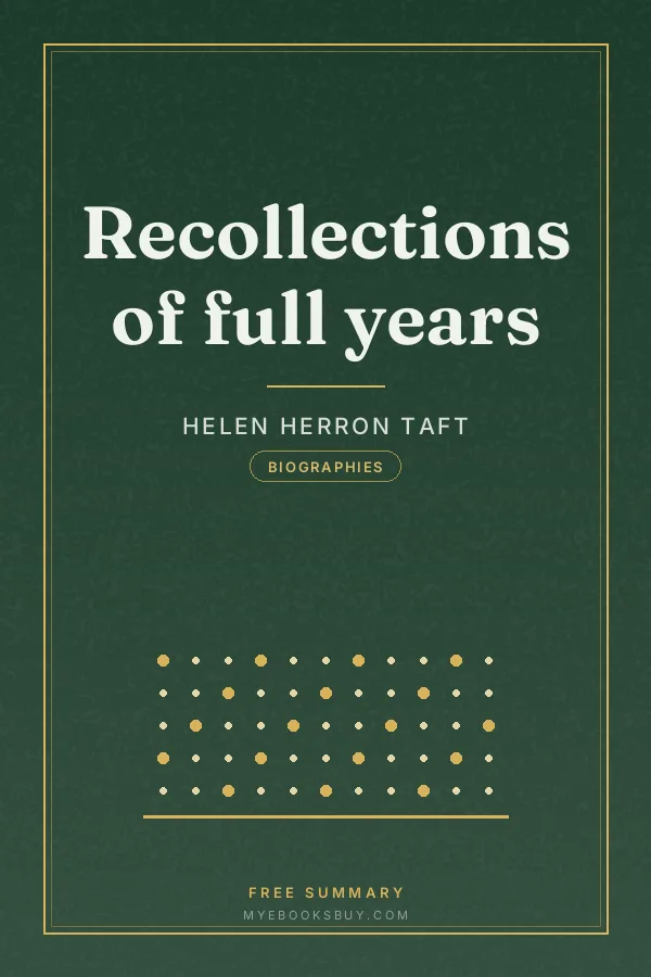 Cover of Recollections of full years