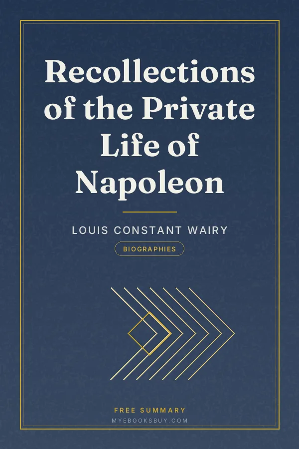 Cover of Recollections of the Private Life of Napoleon
