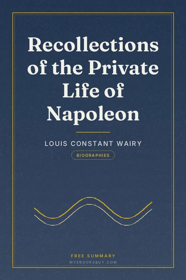 Cover of Recollections of the Private Life of Napoleon