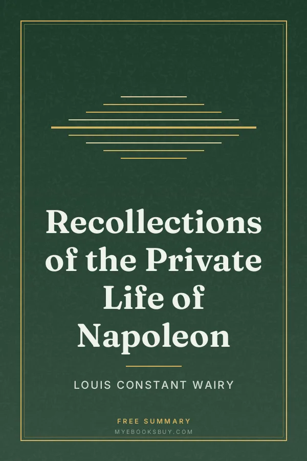 Cover of Recollections of the Private Life of Napoleon