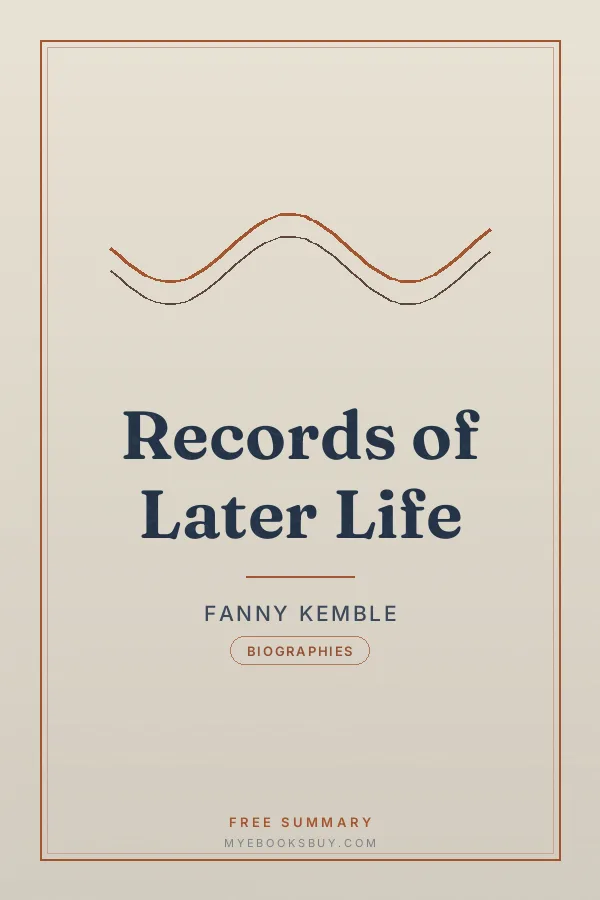 Cover of Records of Later Life