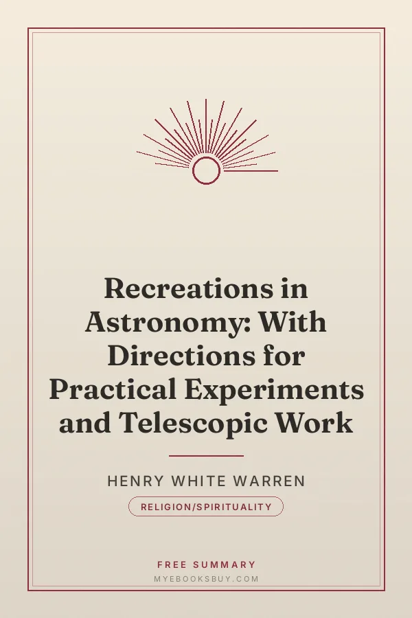 Cover of Recreations in Astronomy: With Directions for Practical Experiments and Telescopic Work
