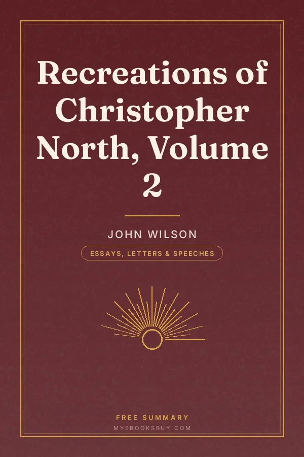 Cover of Recreations of Christopher North, Volume 2