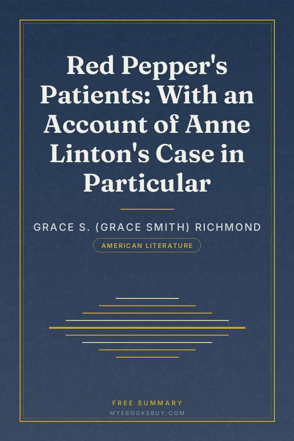 Cover of Red Pepper's Patients: With an Account of Anne Linton's Case in Particular