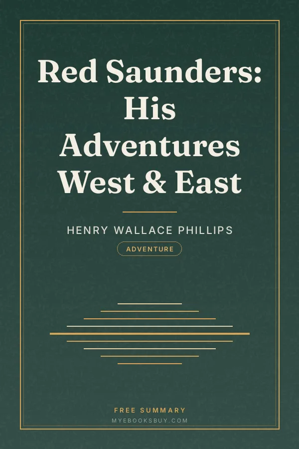 Cover of Red Saunders: His Adventures West & East