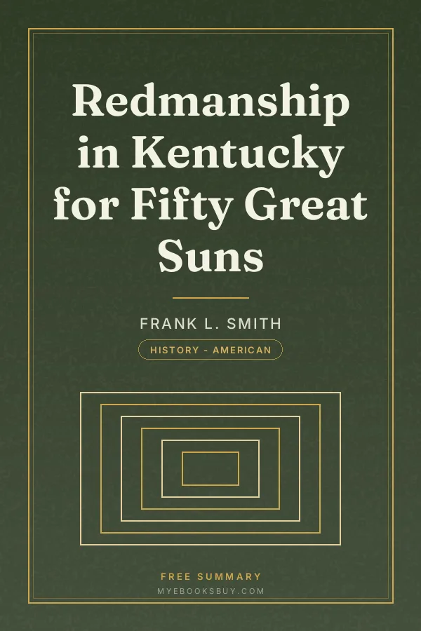 Cover of Redmanship in Kentucky for Fifty Great Suns