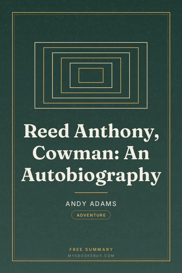 Cover of Reed Anthony, Cowman: An Autobiography