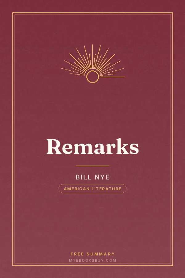 Cover of Remarks