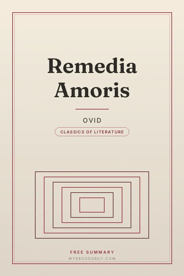 Cover of Remedia Amoris