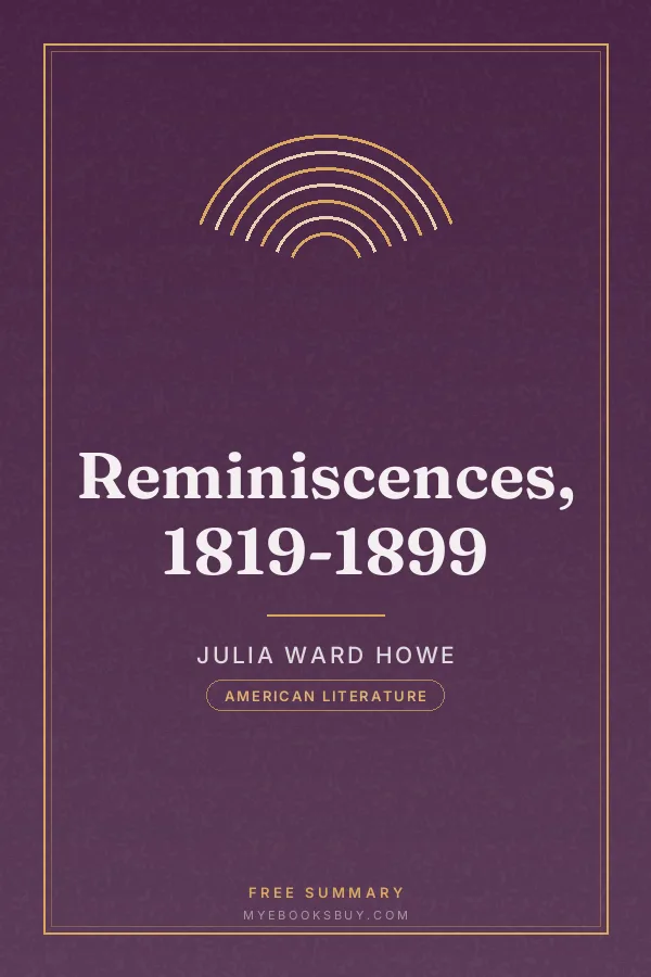 Cover of Reminiscences, 1819-1899
