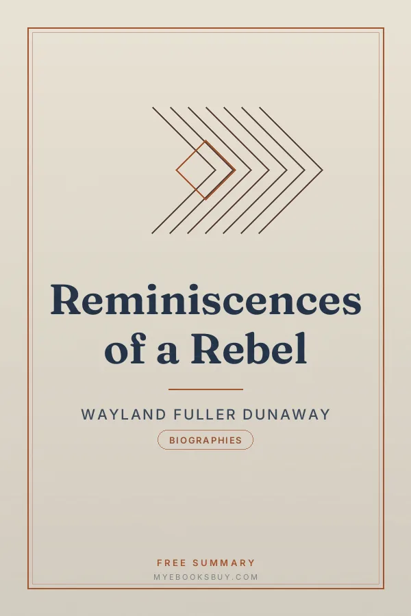 Cover of Reminiscences of a Rebel