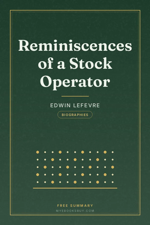 Cover of Reminiscences of a Stock Operator