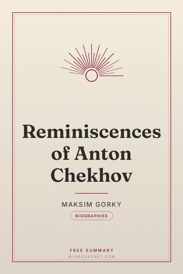 Cover of Reminiscences of Anton Chekhov
