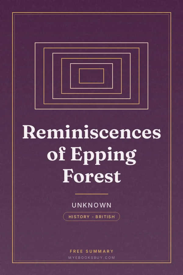 Cover of Reminiscences of Epping Forest