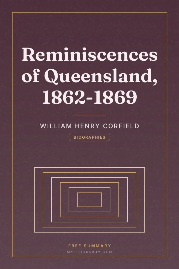 Cover of Reminiscences of Queensland, 1862-1869