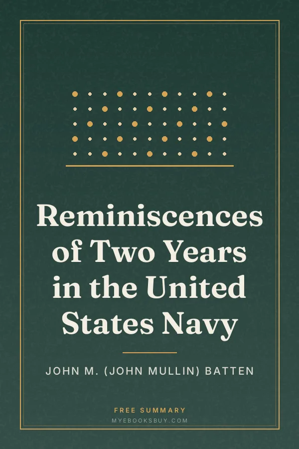 Cover of Reminiscences of Two Years in the United States Navy
