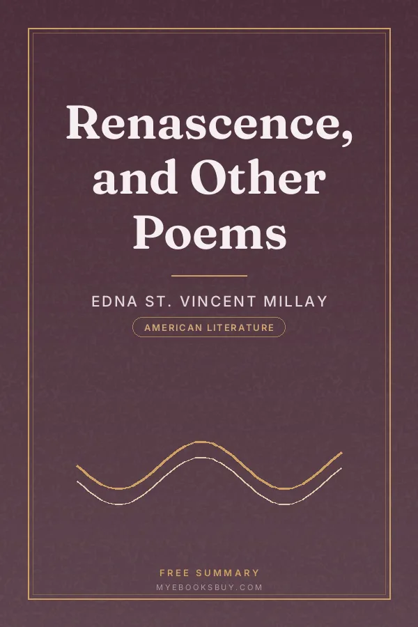 Cover of Renascence, and Other Poems