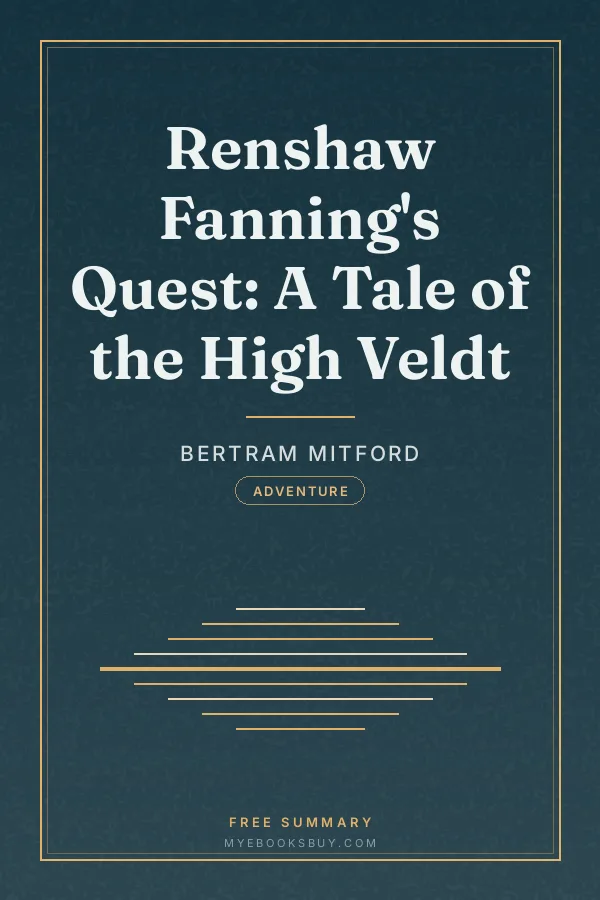 Cover of Renshaw Fanning's Quest: A Tale of the High Veldt