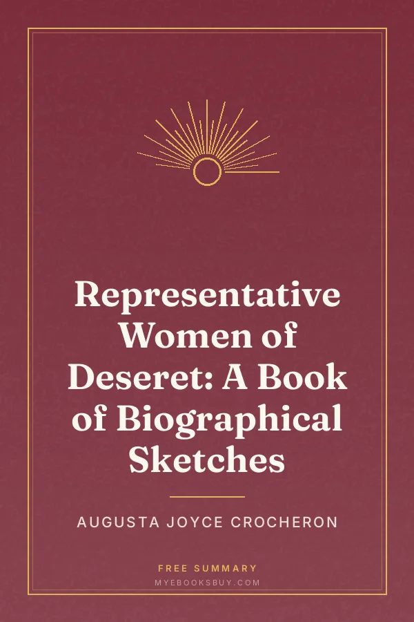 Cover of Representative Women of Deseret: A Book of Biographical Sketches
