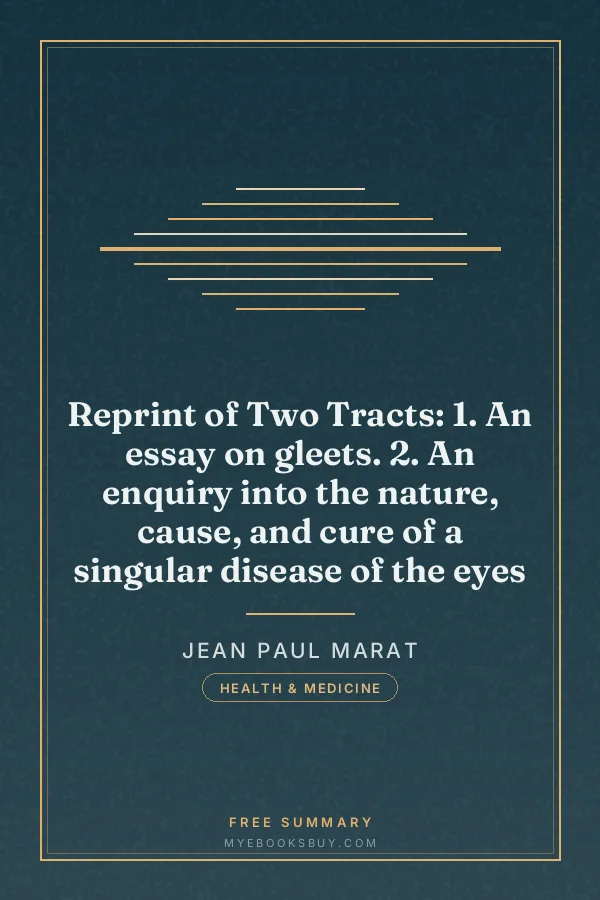 Cover of Reprint of Two Tracts: 1. An essay on gleets. 2. An enquiry into the nature, cause, and cure of a singular disease of the eyes